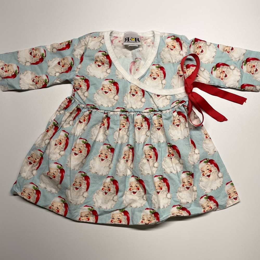 Santa Dress 12 Month